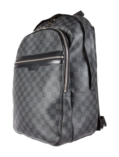 louis vuitton michelle backpack|louis vuitton black damier backpack.